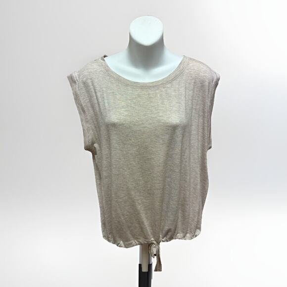 Lole Womens Tank Top Size Large Womens Cream Sleeveless Shirt Lightweight - Picture 1 of 13